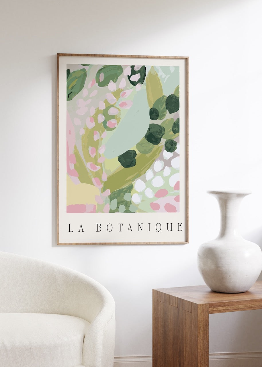 La Botanique No.1 Çerçevesiz Poster