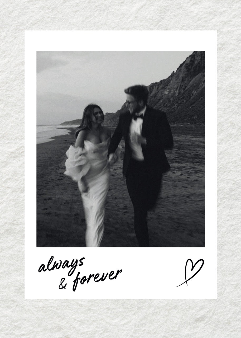 Kişiye Özel Always & Forever Poster - Özel Tasarım - CUSTOM9