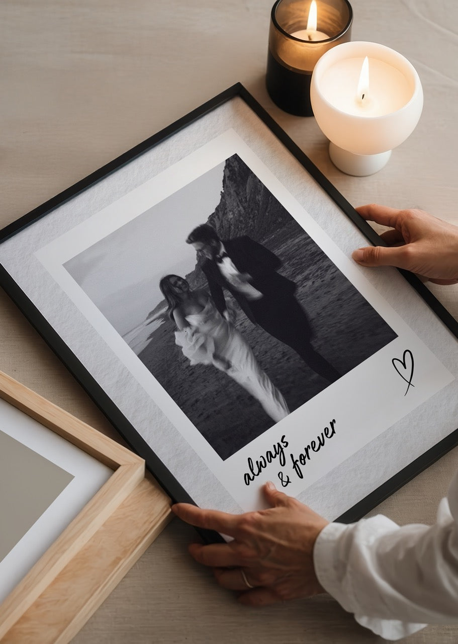 Kişiye Özel Always & Forever Poster - Özel Tasarım - CUSTOM9