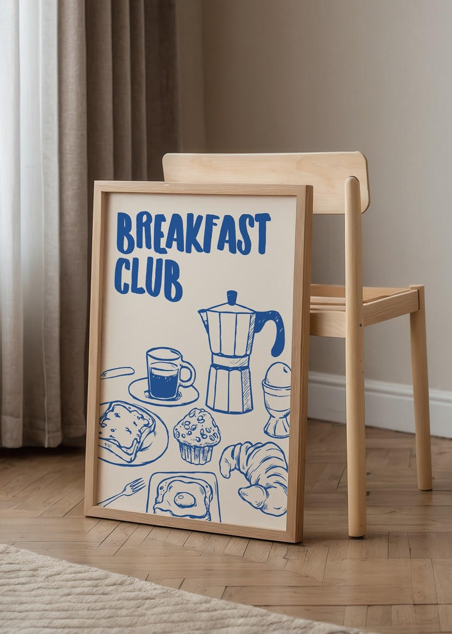 Breakfast Club No.2 Çerçevesiz Poster