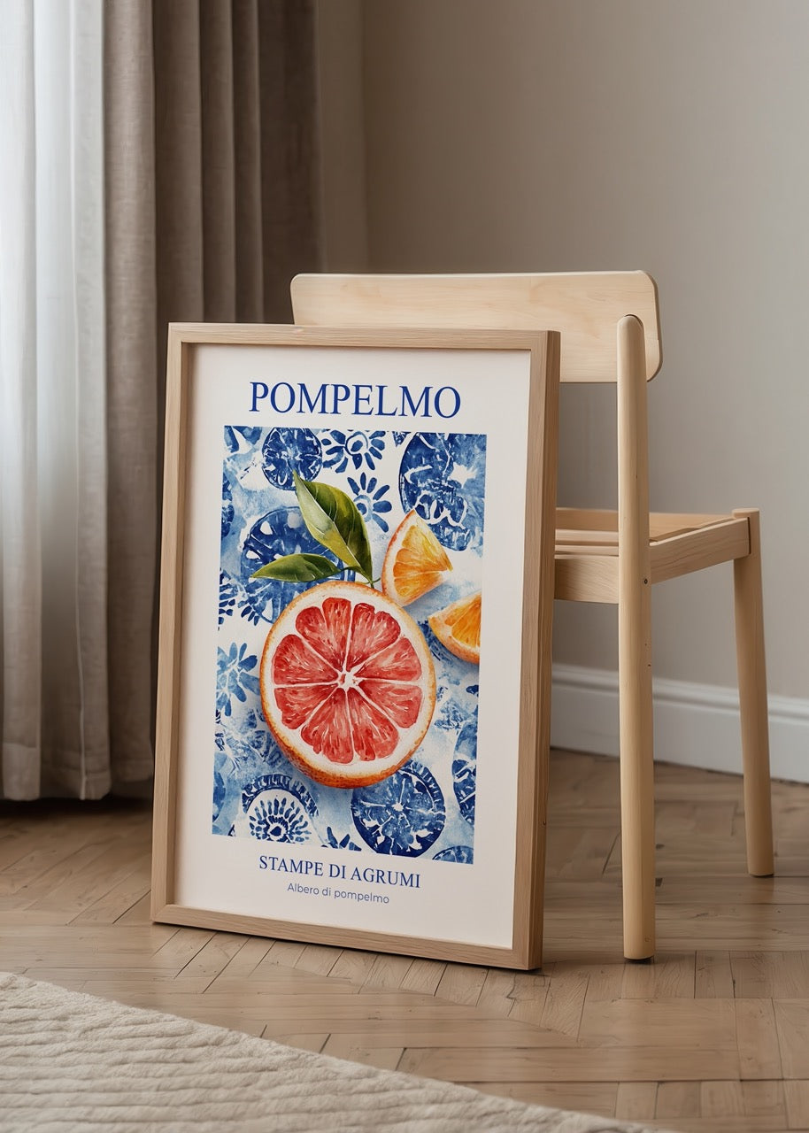 Pompelmo Italian Çerçevesiz Poster
