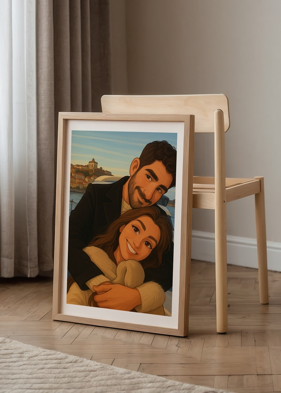 Kişiye Özel Disney Tarzı Poster - Özel Tasarım - CUSTOM11