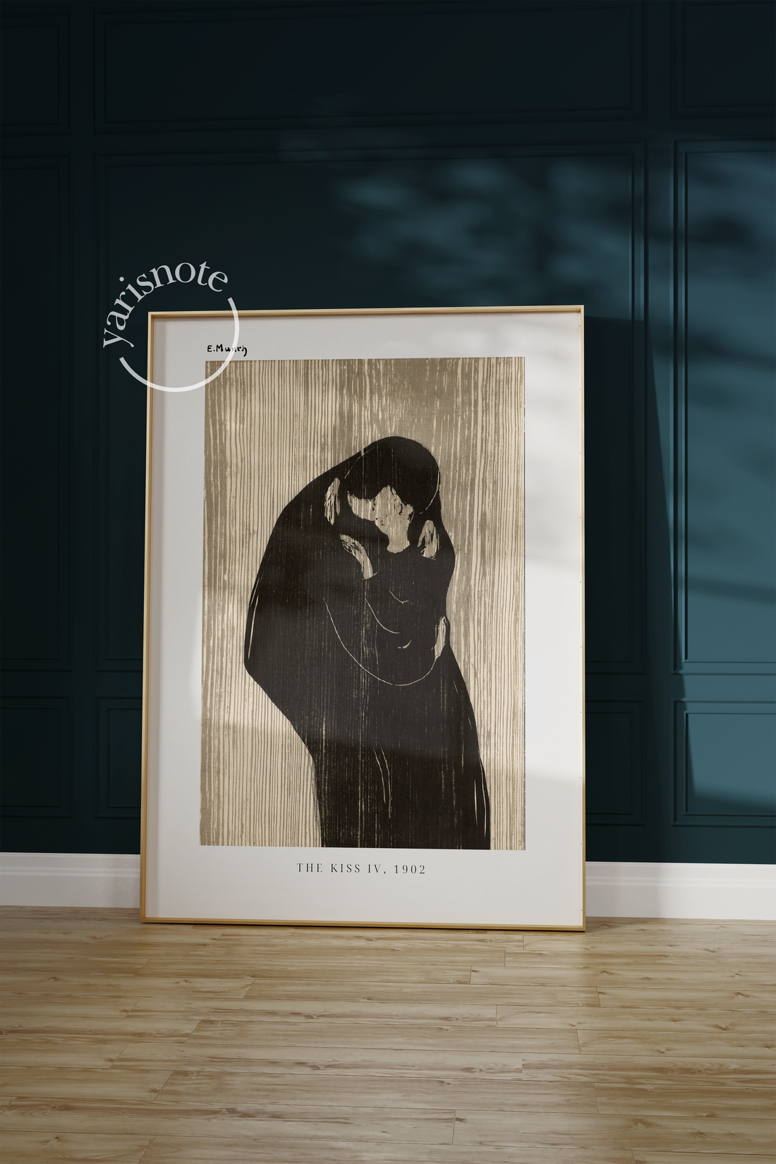 Edvard Munch The Kiss IV Çerçevesiz Poster