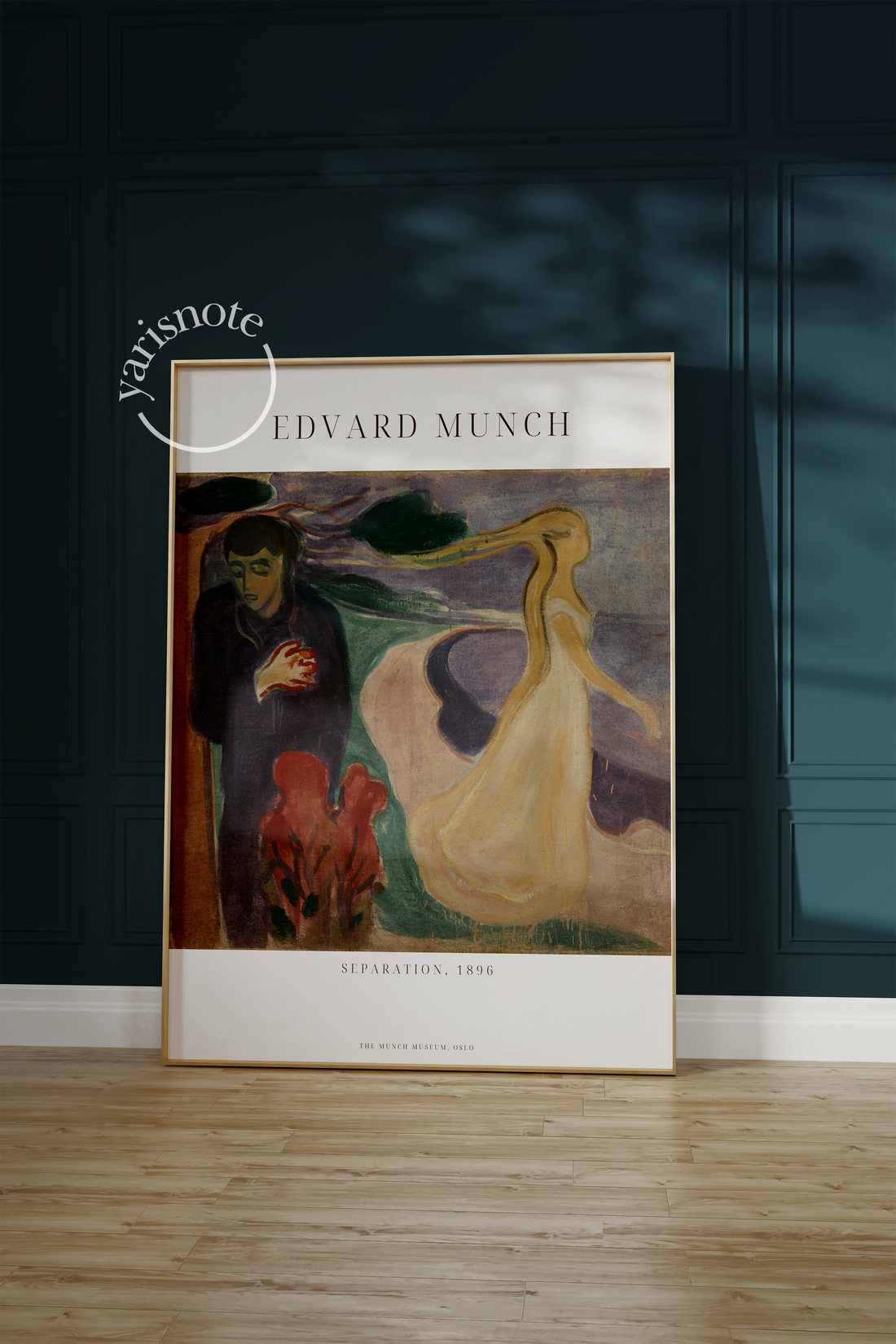 Edvard Munch Seperation Çerçevesiz Poster