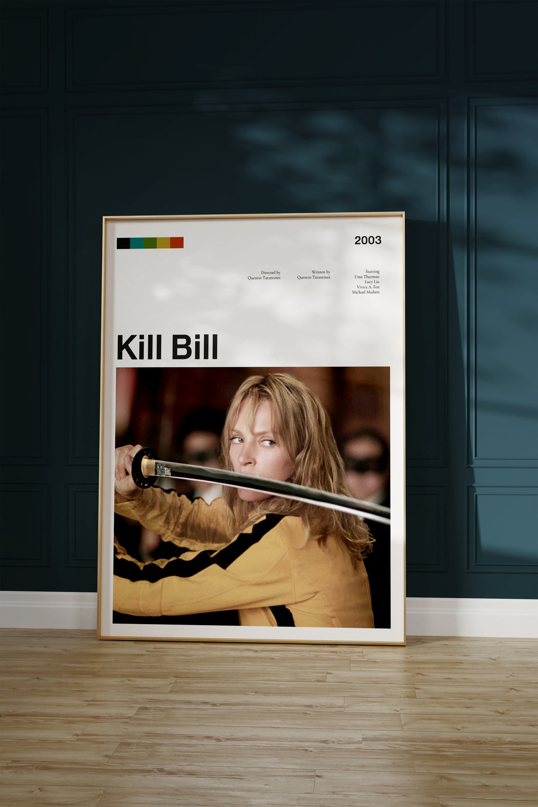 Kill Bill Film Çerçevesiz Poster