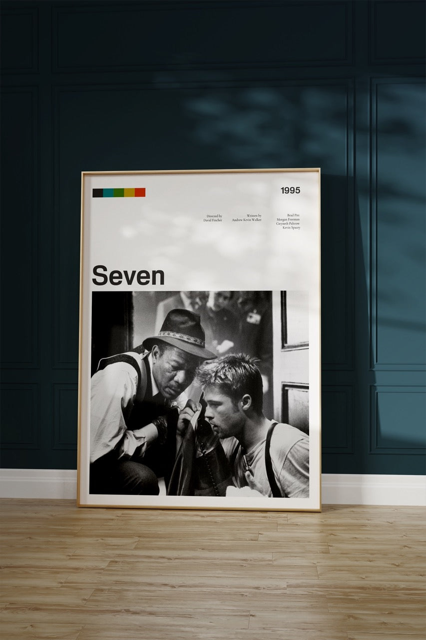 Seven Film Çerçevesiz Poster