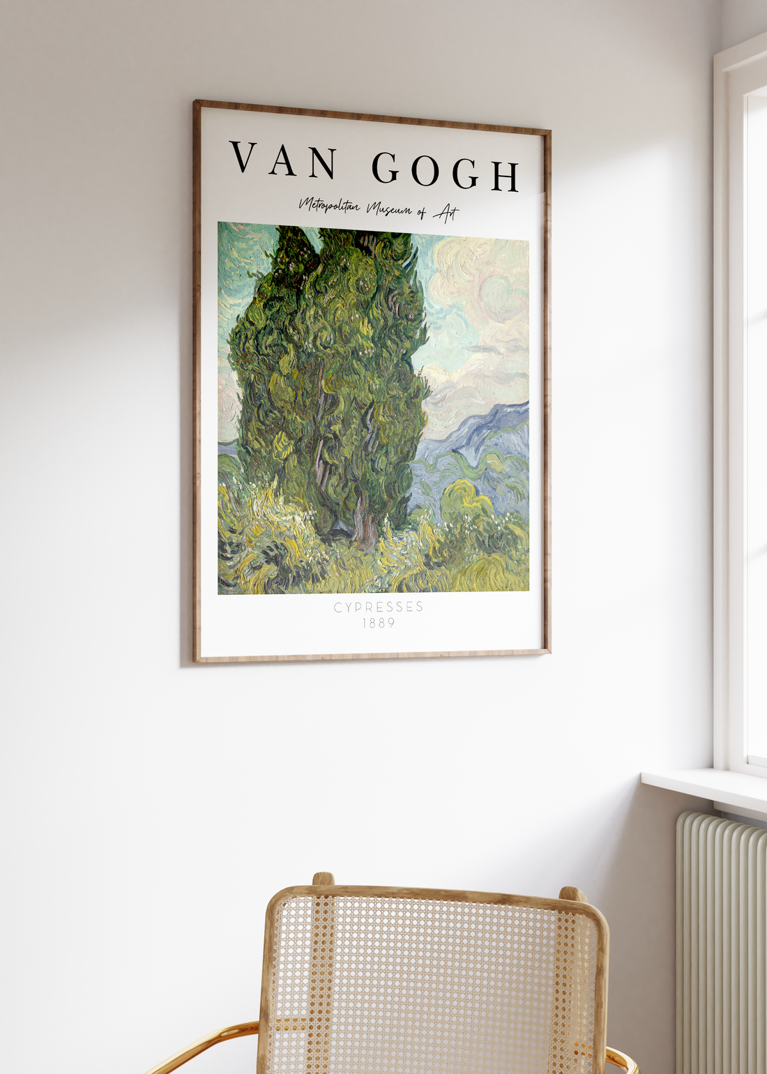 Van Gogh Artwork Çerçevesiz Poster