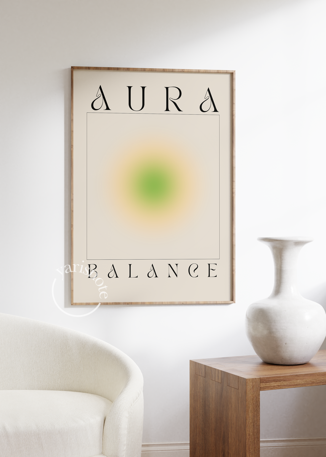 Aura Balance Çerçevesiz Poster