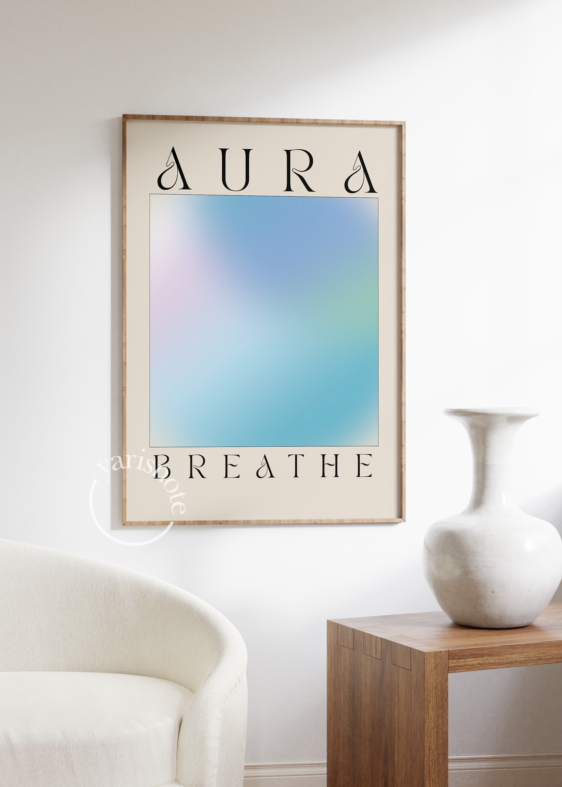 Aura Breathe Çerçevesiz Poster