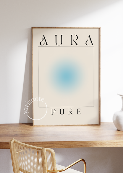 Aura Pure Çerçevesiz Poster
