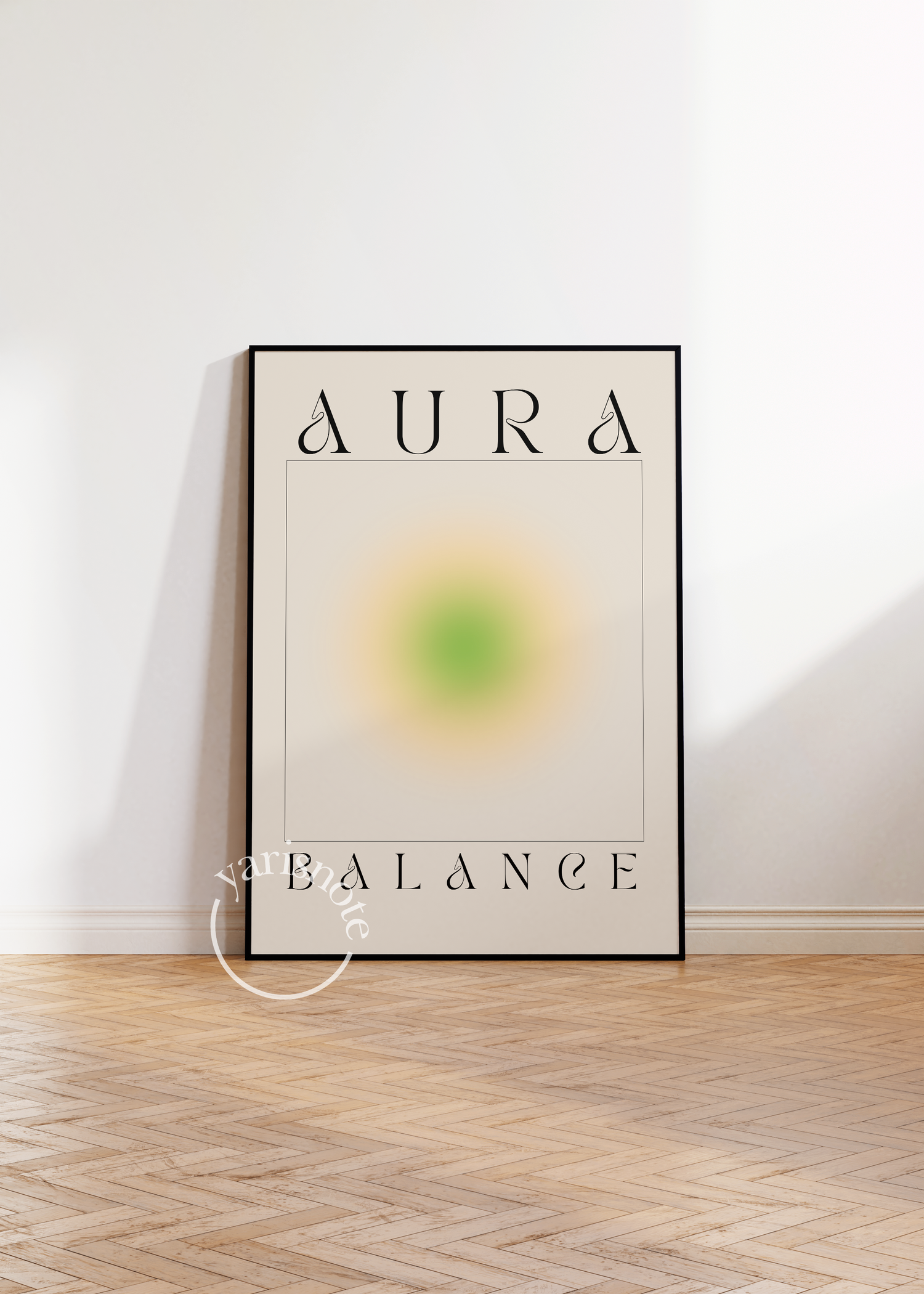 Aura Balance Çerçevesiz Poster