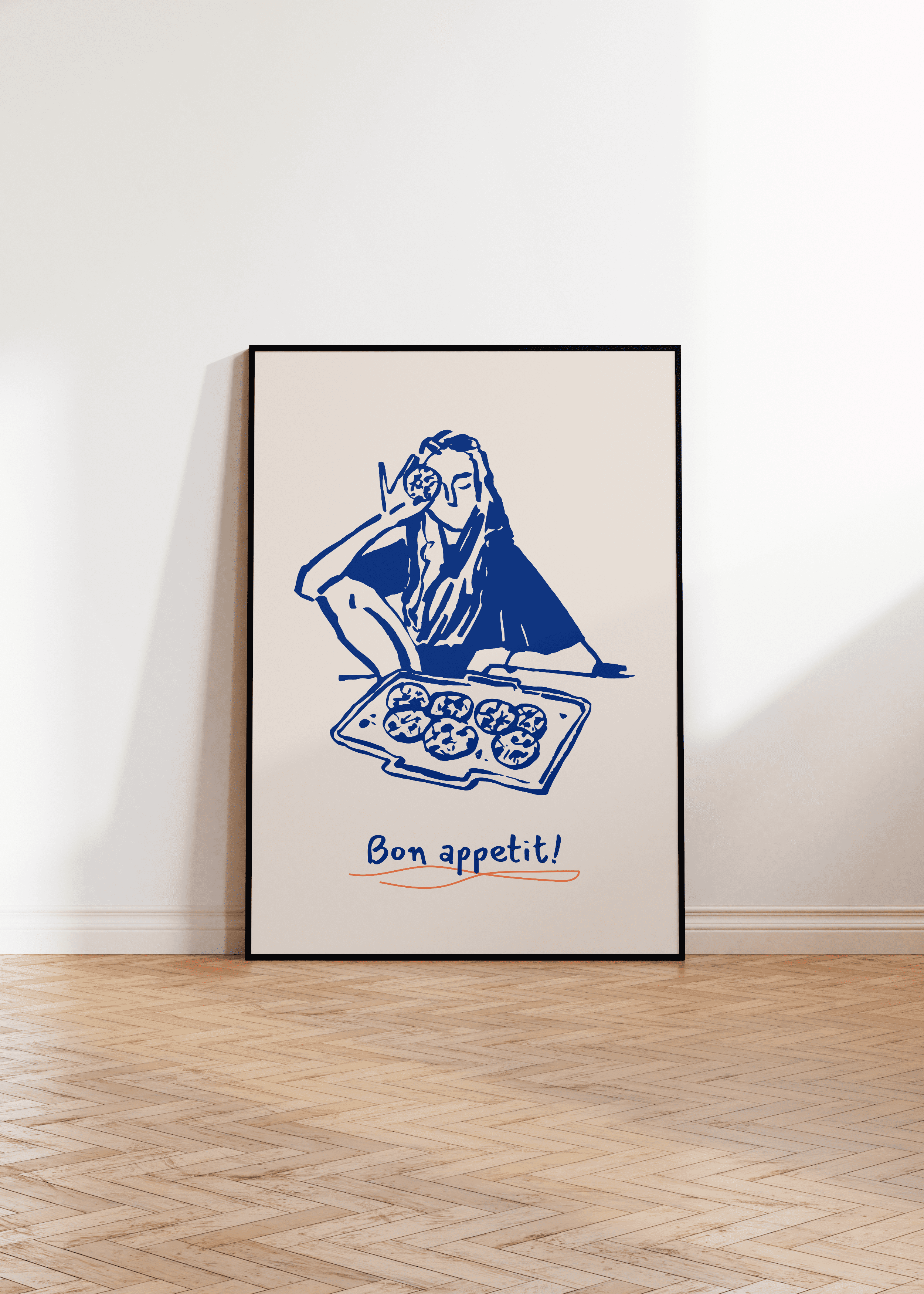 Bon Appetit Çerçevesiz Poster