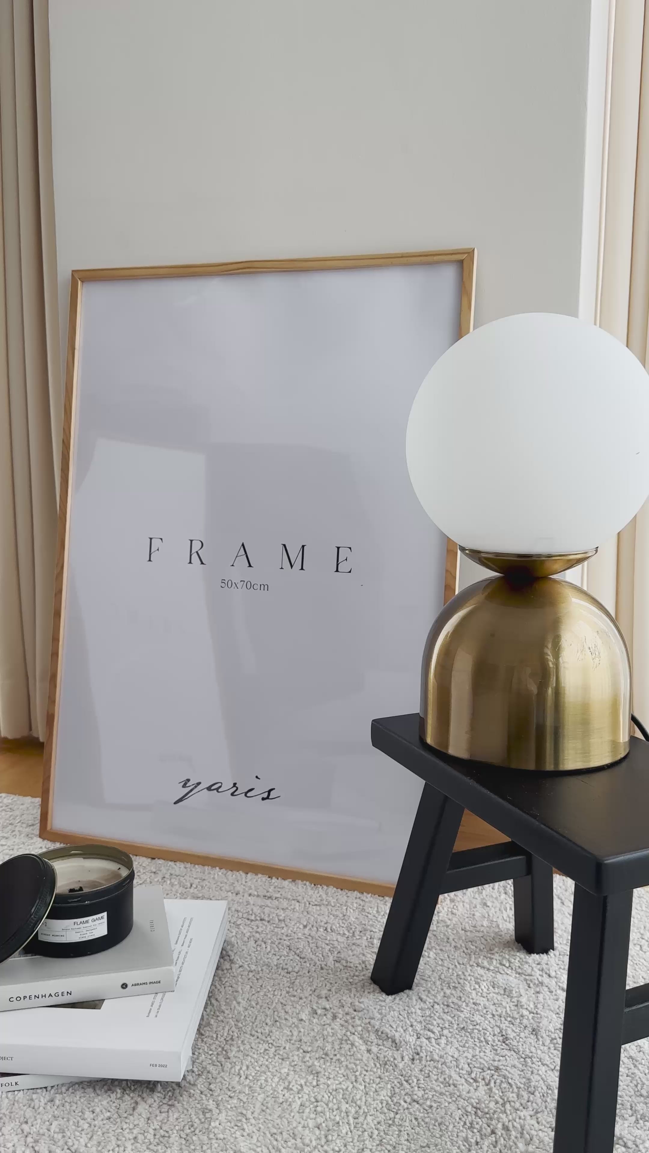 Natural Wood Frame