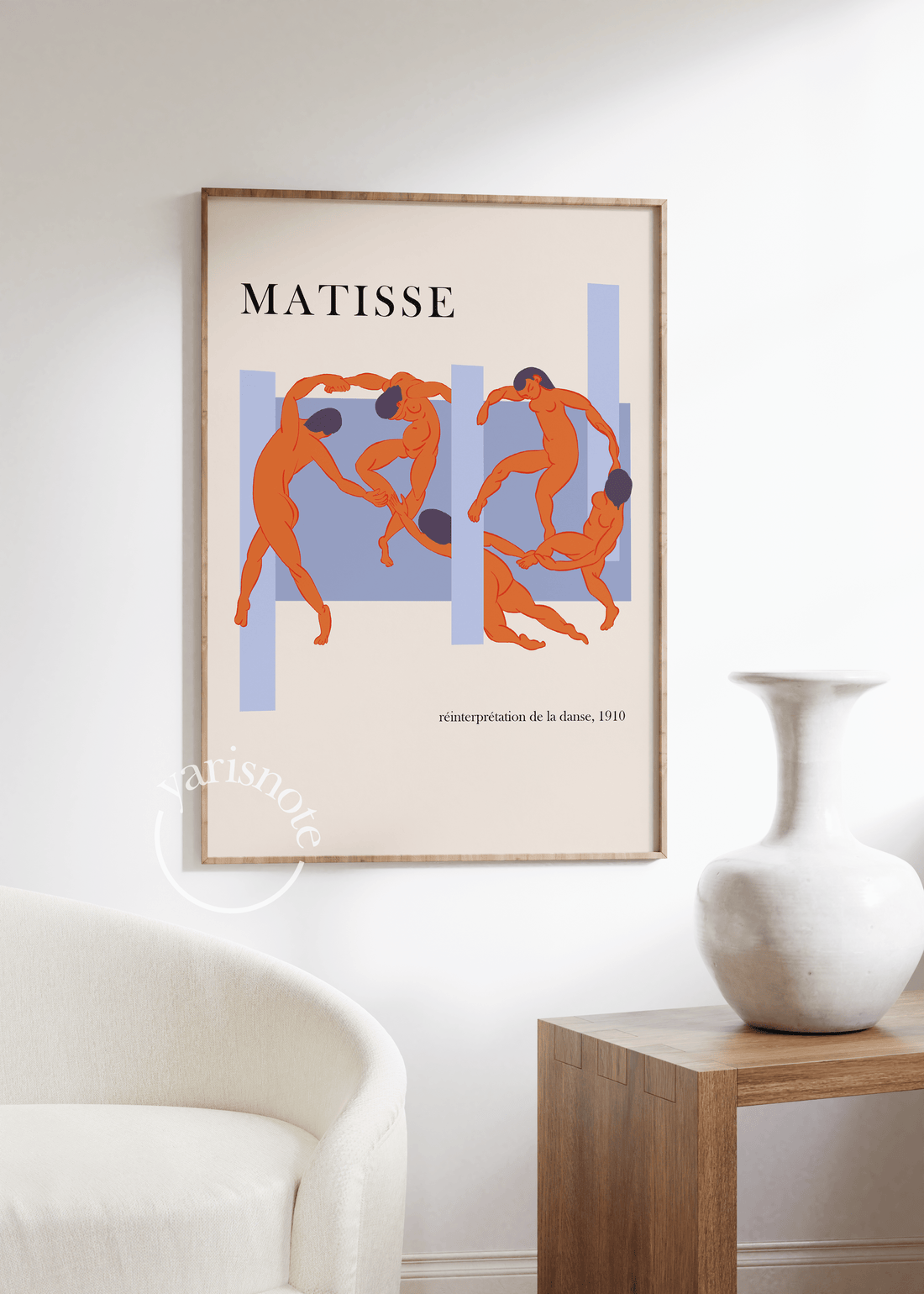 Henri Matisse Dans Çerçevesiz Poster