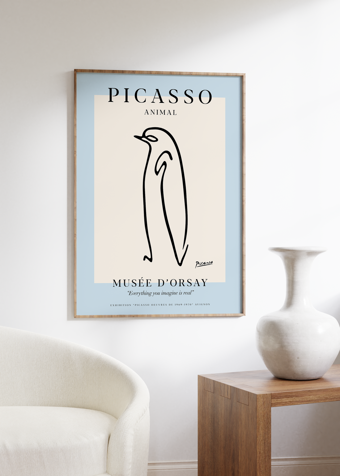 Pablo Picasso Penguin Çerçevesiz Poster