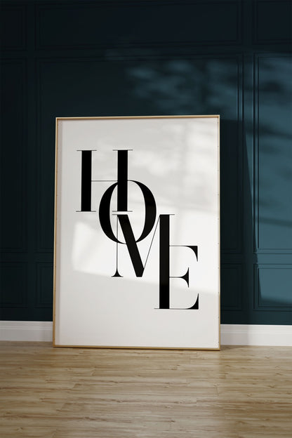 Home Unframed Poster