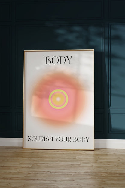 Nourish Your Body Unframed Poster