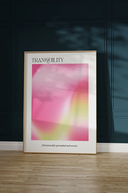 Tranquility Aura Çerçevesiz Poster