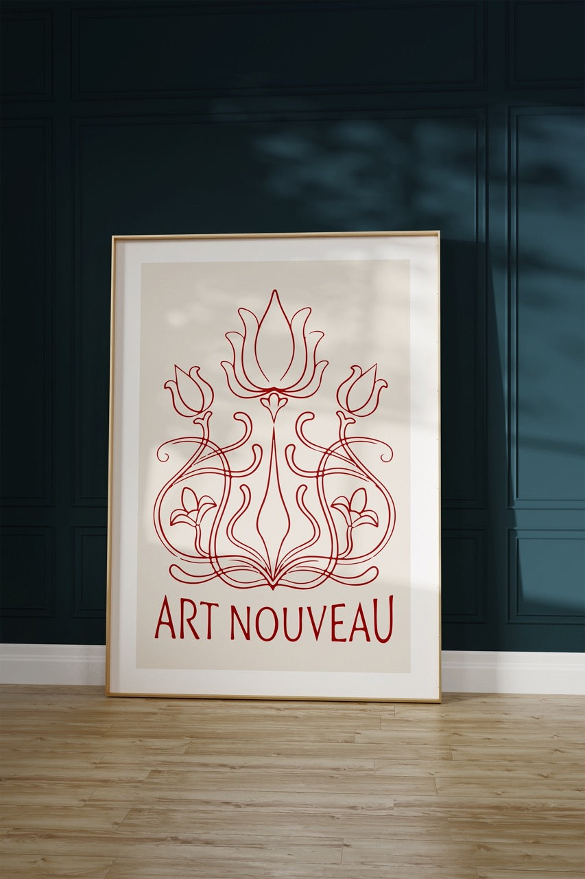 Art Nouveau Unframed Poster