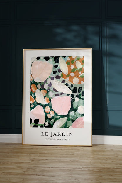 Le Jardin Green No.1 Unframed Poster