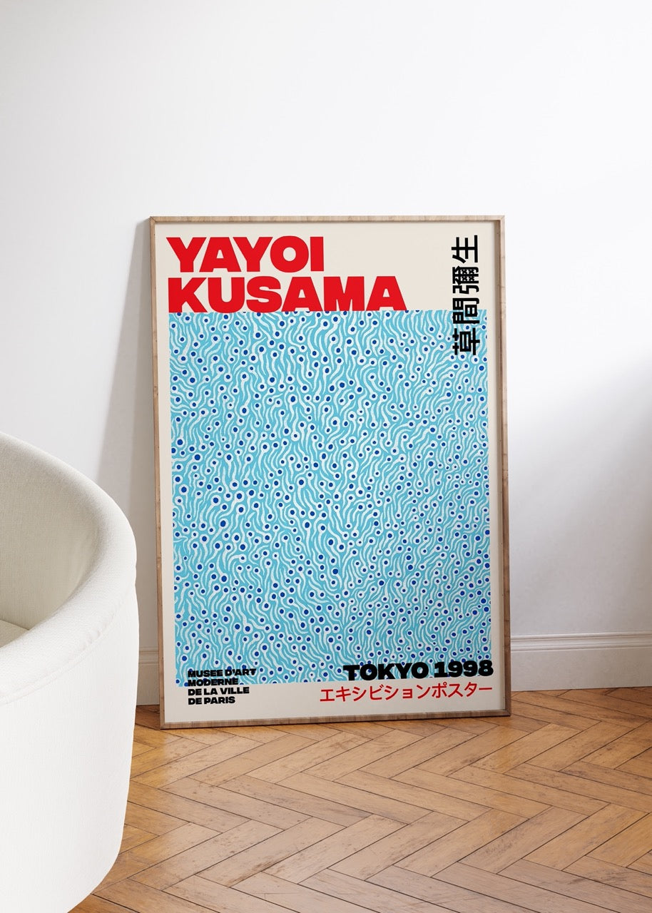 Yayoi Kusama Tokyo 1998 Çerçevesiz Poster