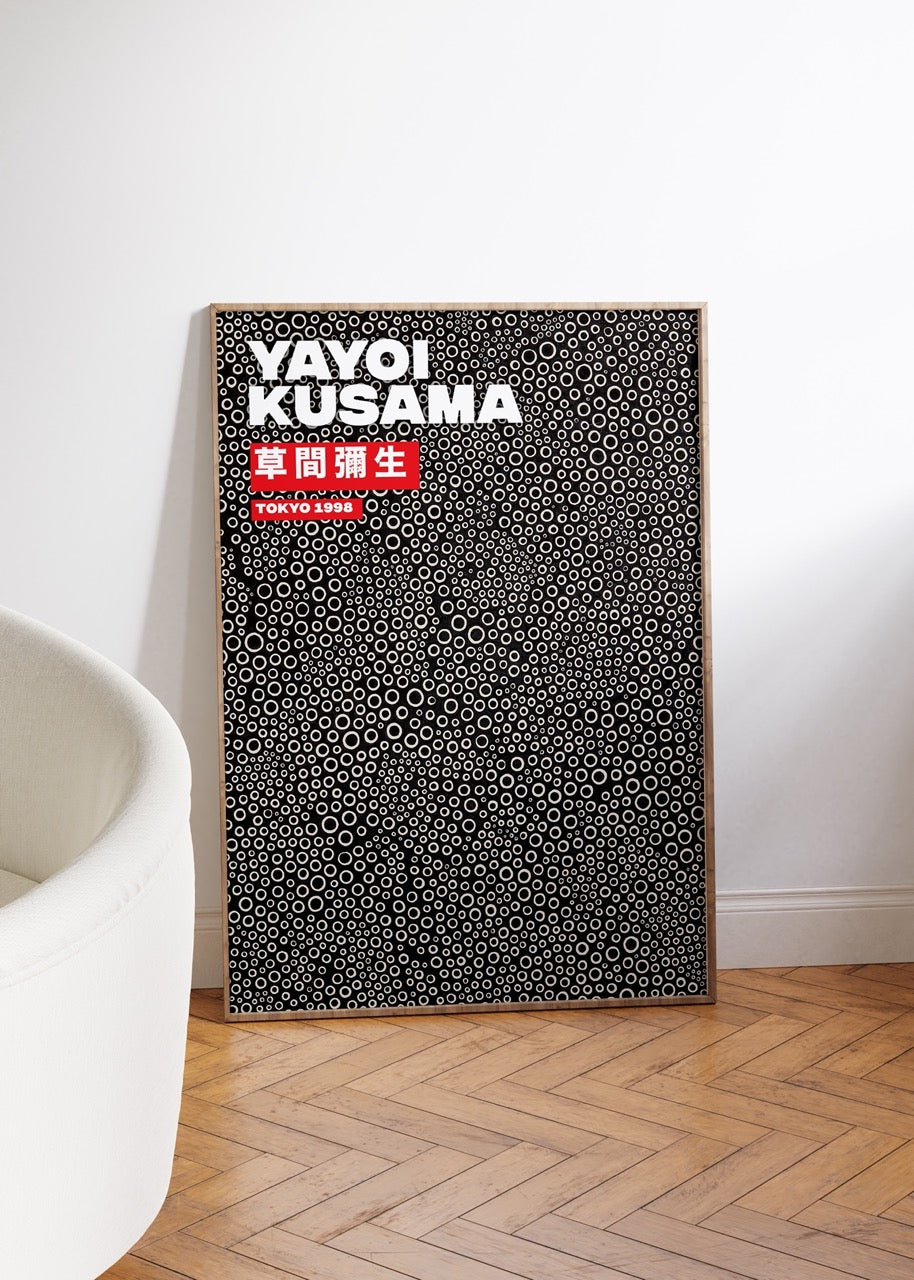 Yayoi Kusama Çerçevesiz Poster