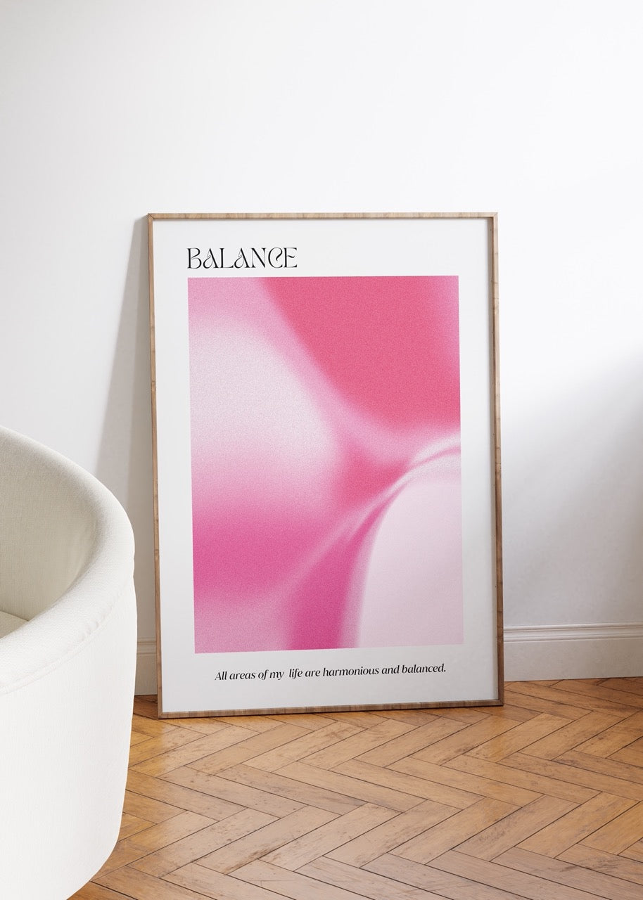 Balance Aura Unframed Poster