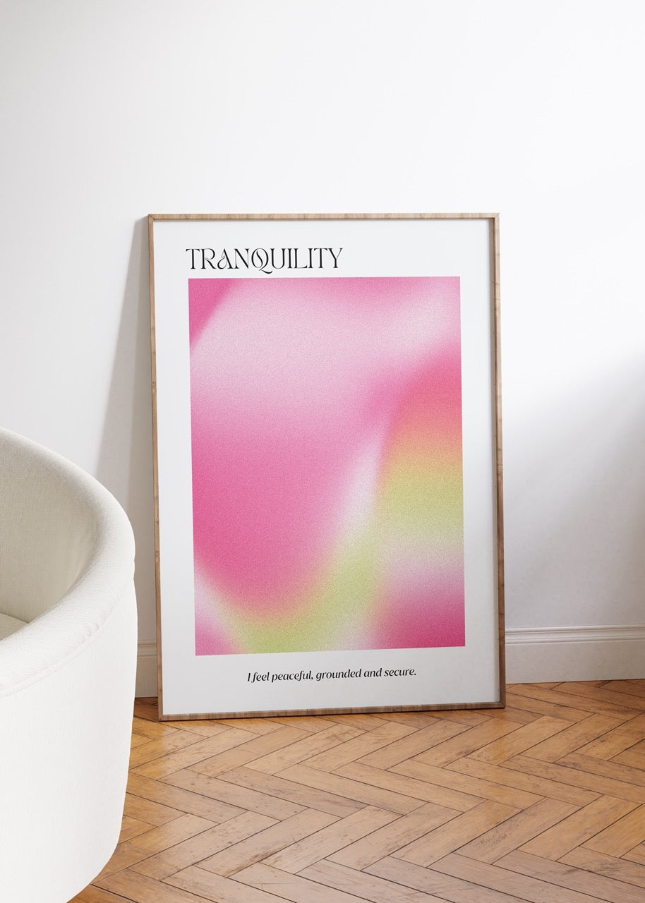 Tranquility Aura Çerçevesiz Poster