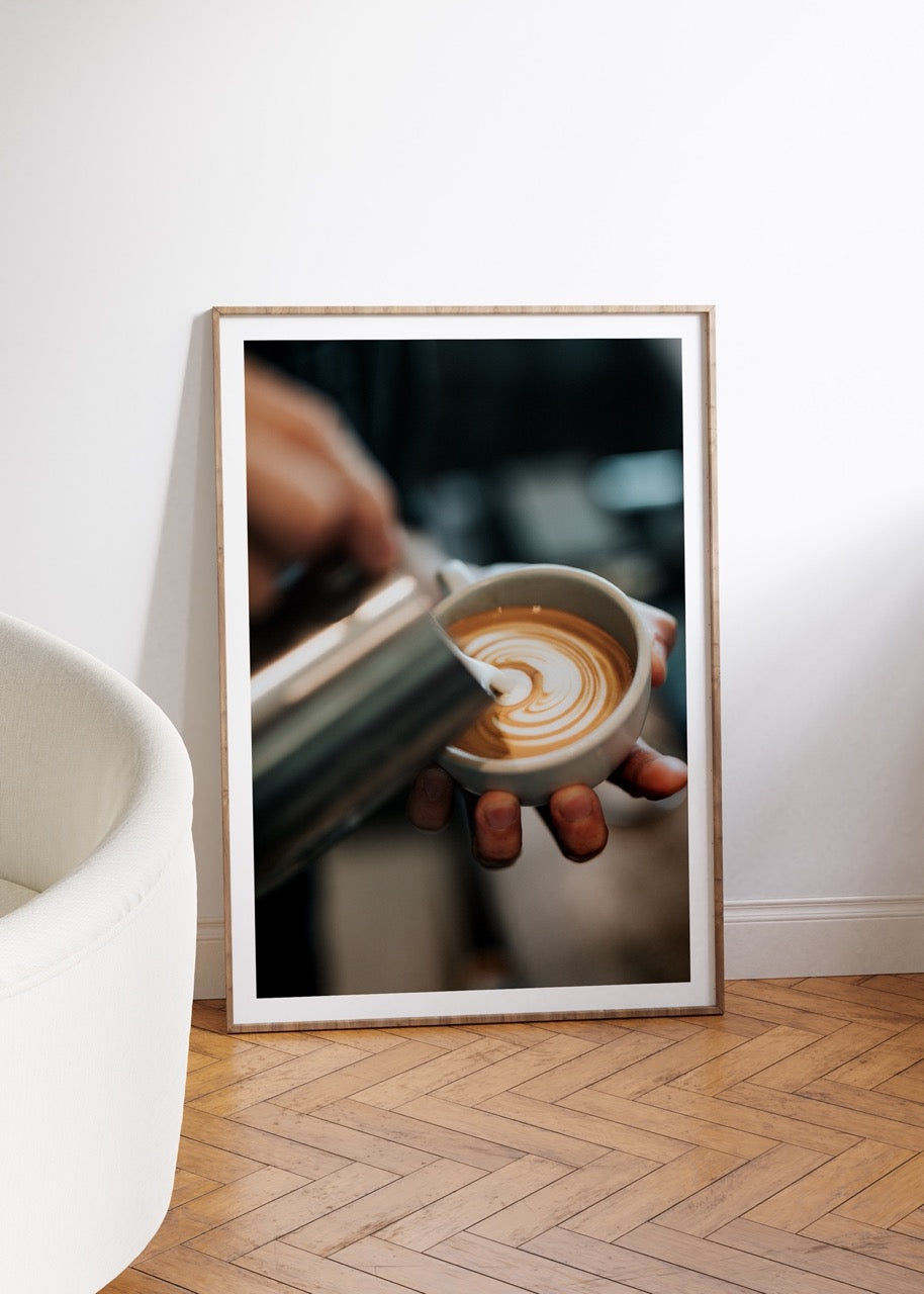 Coffee Fotoğraf No.5 Çerçevesiz Poster