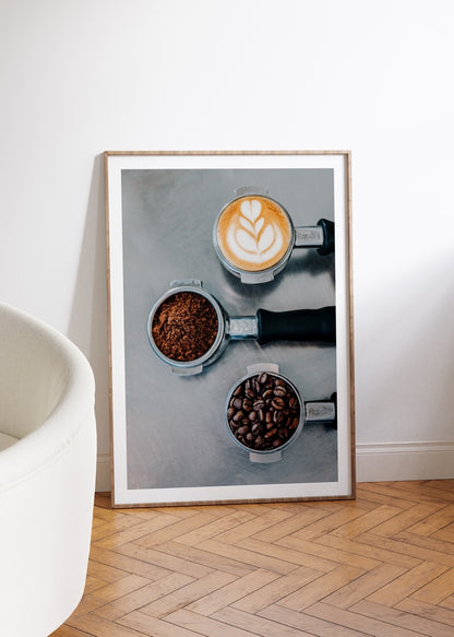 Coffee Fotoğraf No.4 Çerçevesiz Poster