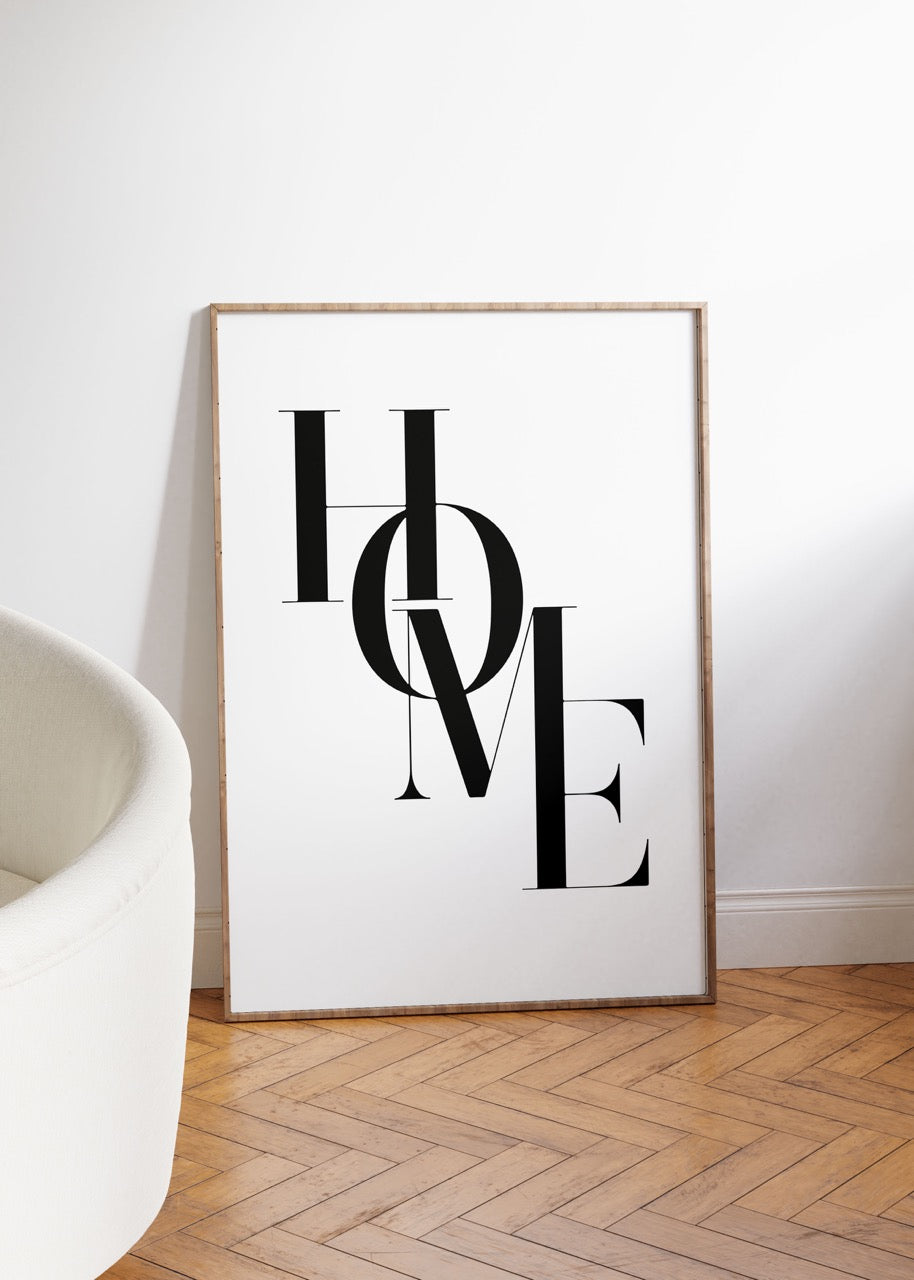 Home Unframed Poster