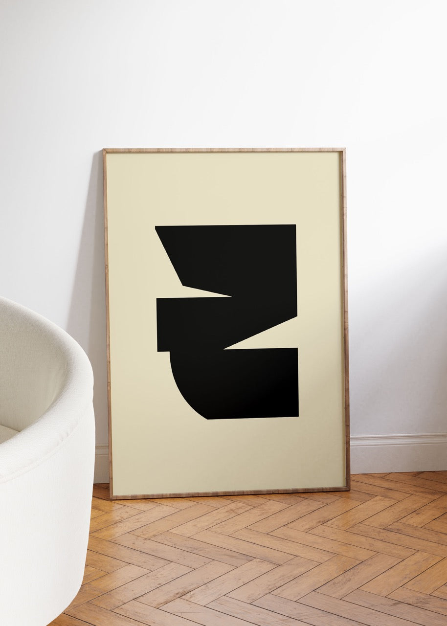 Abstract No.33 Unframed Poster