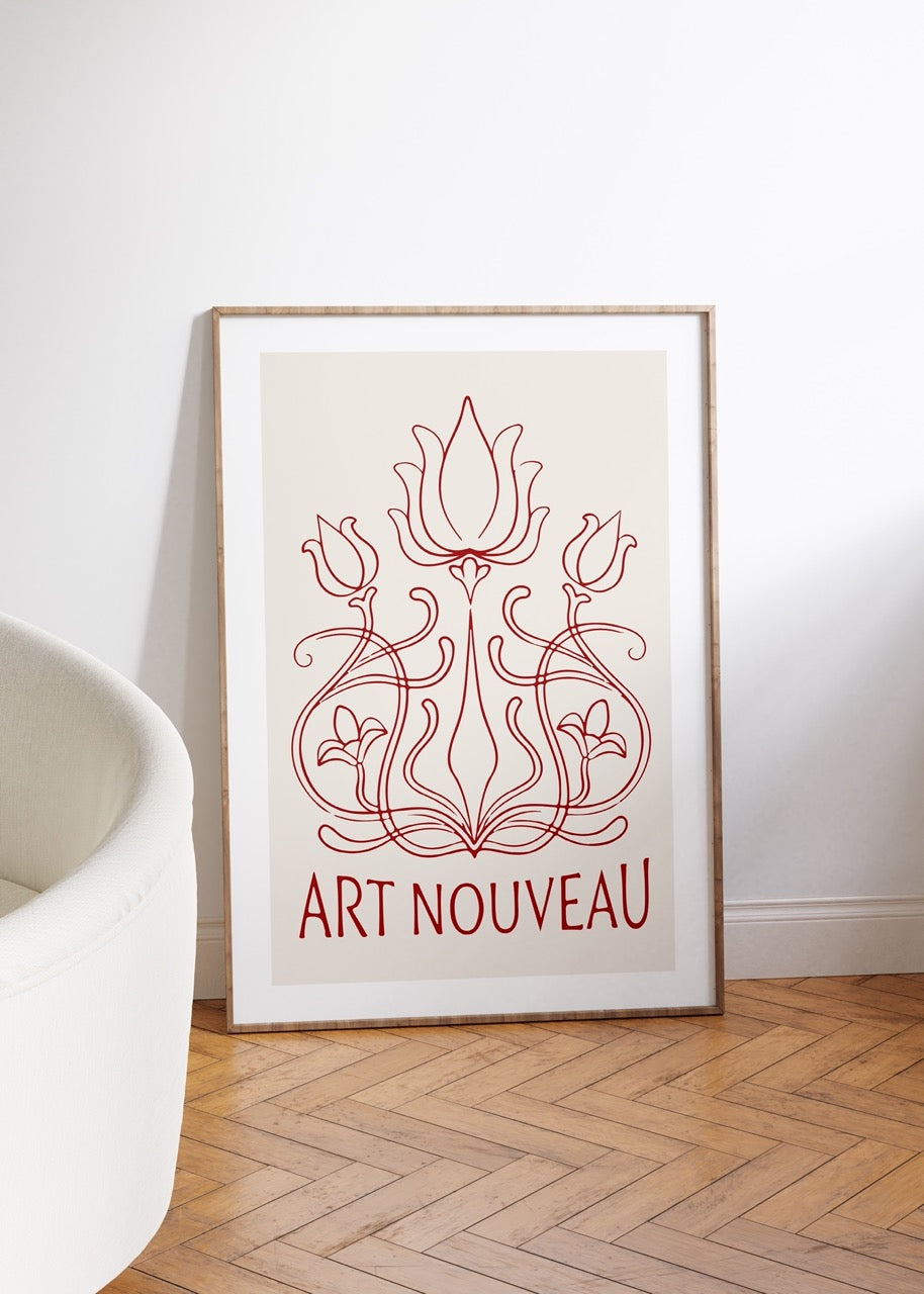 Art Nouveau Unframed Poster