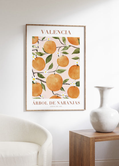 Valencia Çerçevesiz Poster
