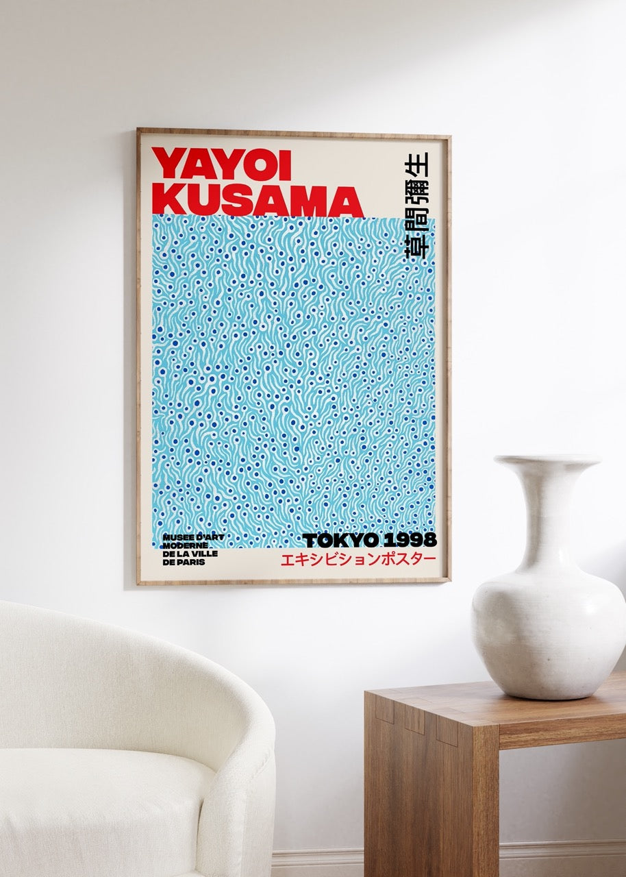 Yayoi Kusama Tokyo 1998 Çerçevesiz Poster