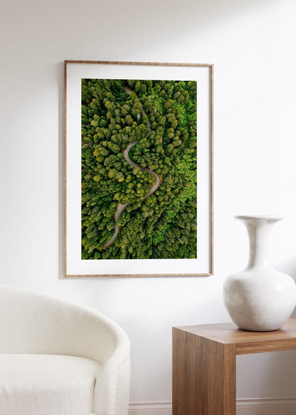 Forest Photo No.37 Frameless Poster