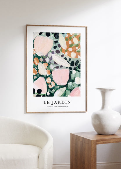 Le Jardin Green No.1 Unframed Poster