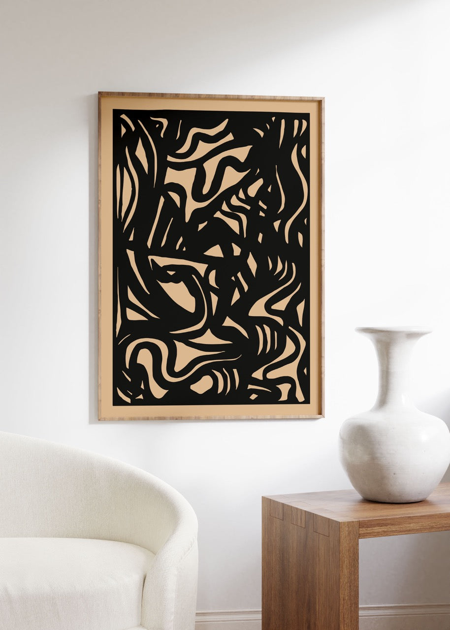 Abstract No.32 Unframed Poster