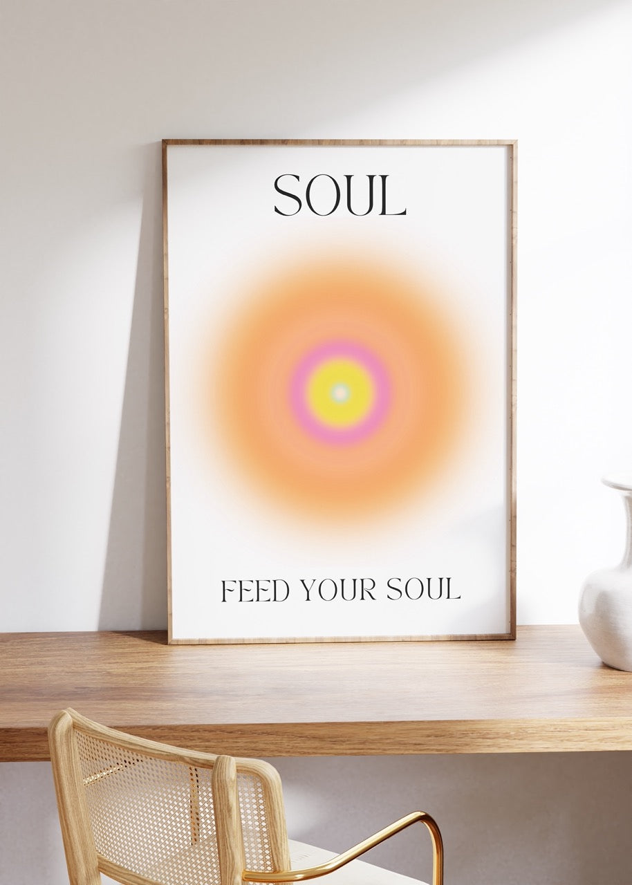 Mind, Body, Soul 3-Piece Unframed Poster Set
