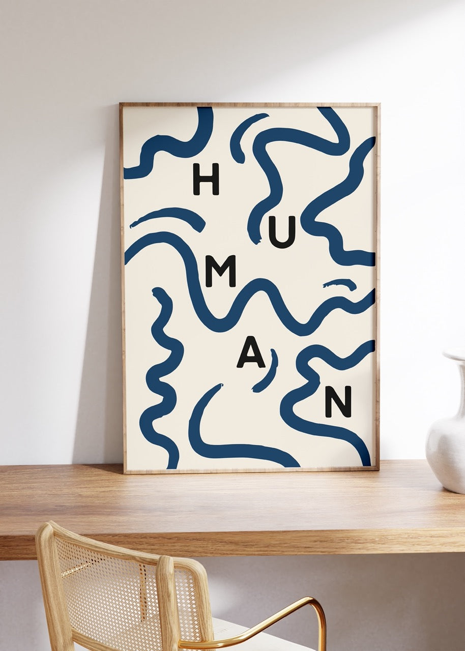 Human Unframed Poster