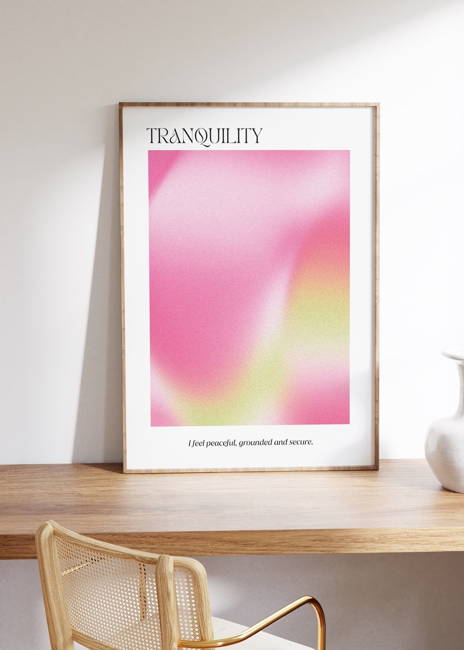 Tranquility Aura Çerçevesiz Poster