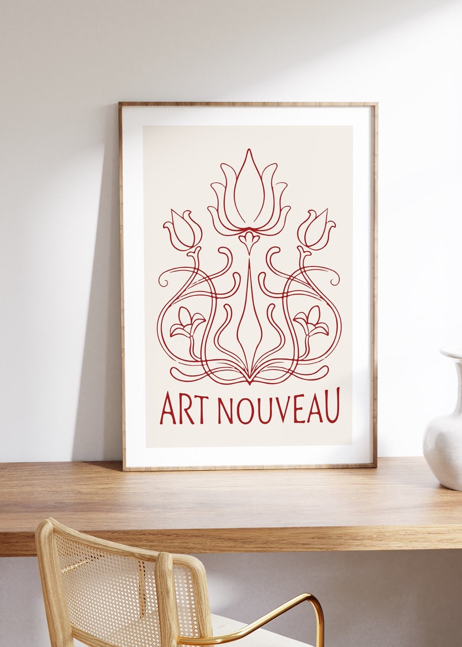 Art Nouveau Unframed Poster