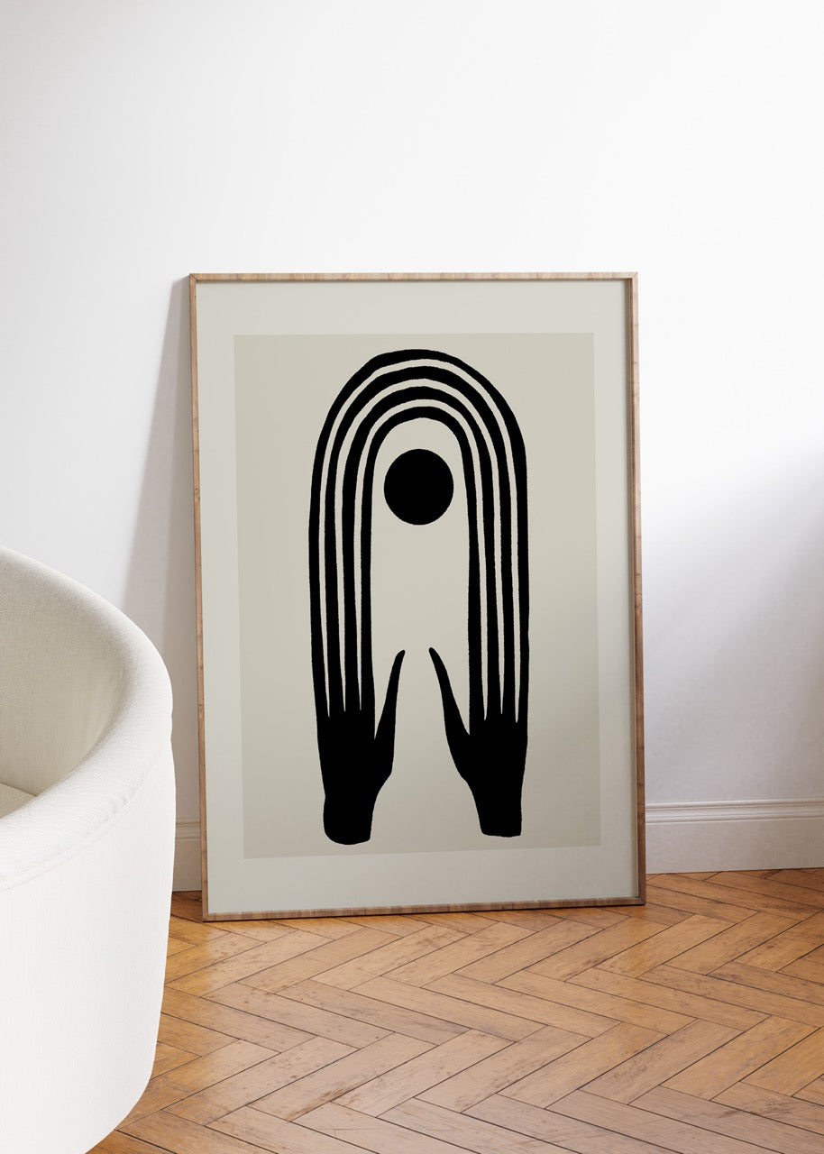 Abstract Unframed Poster