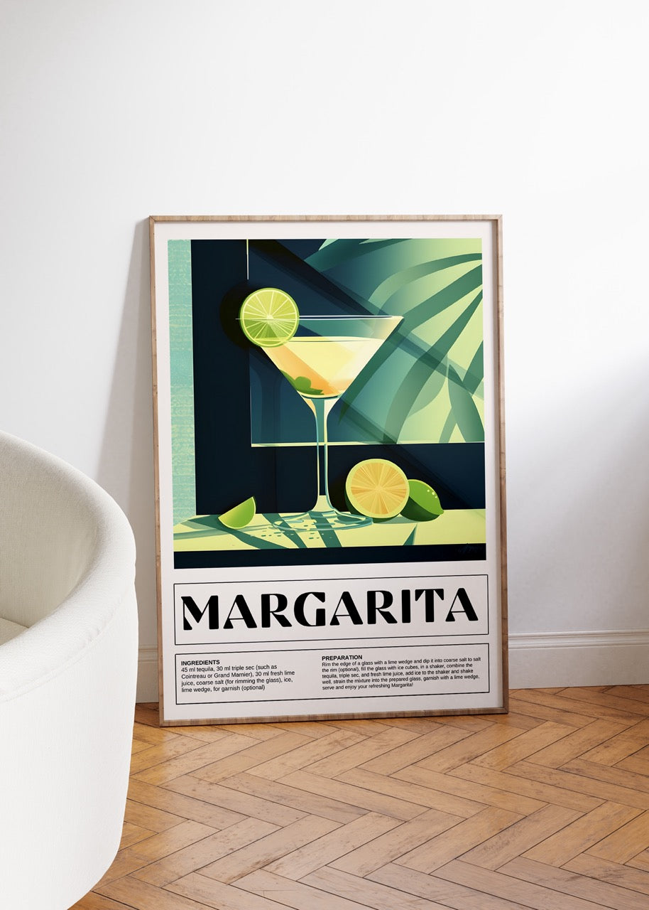 Margarita Çerçevesiz Poster