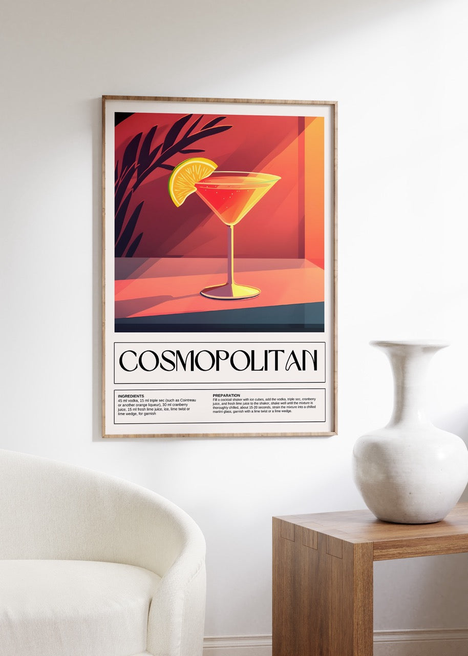 Cocktail Espresso Martini Unframed Poster