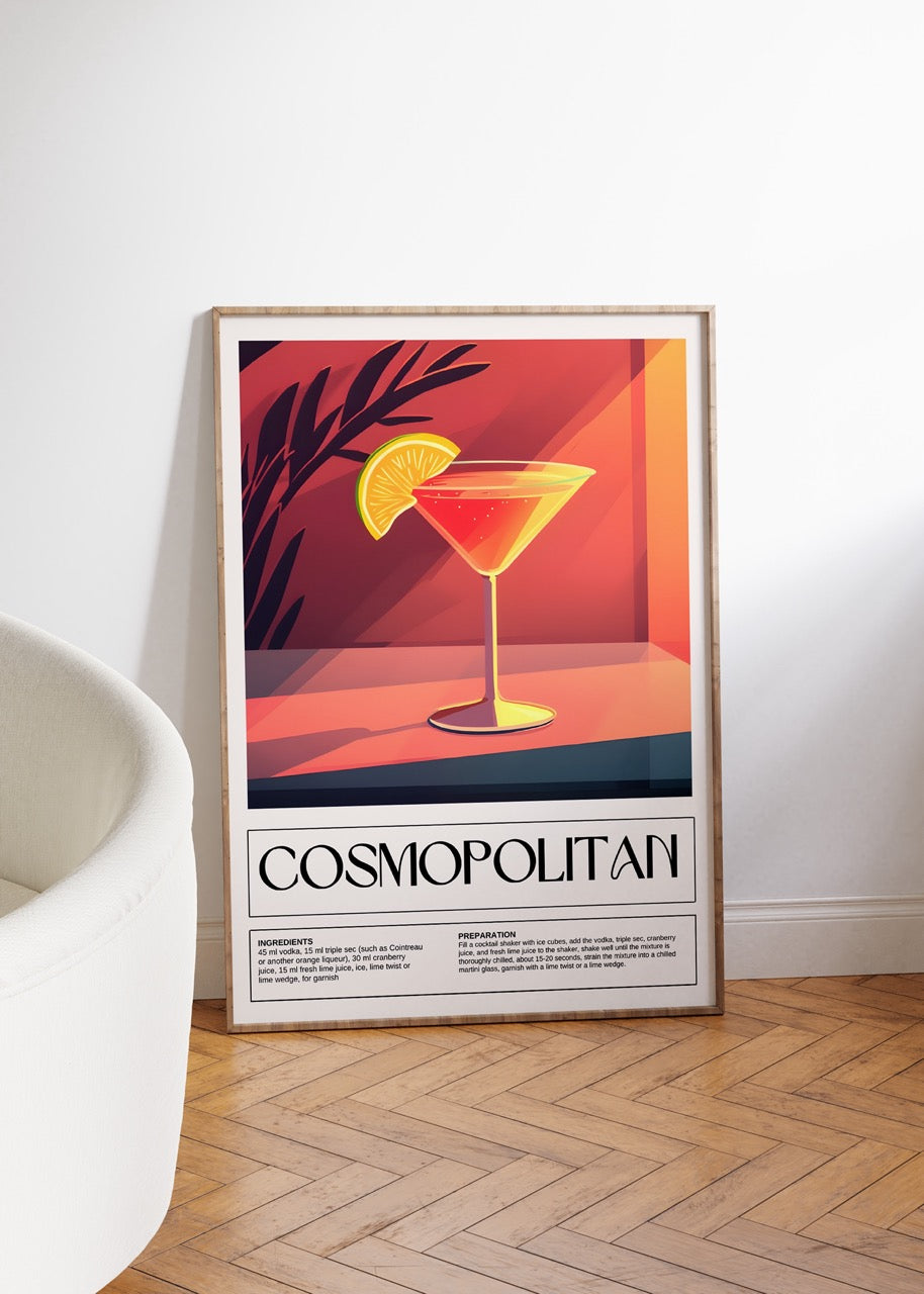 Cocktail Espresso Martini Unframed Poster