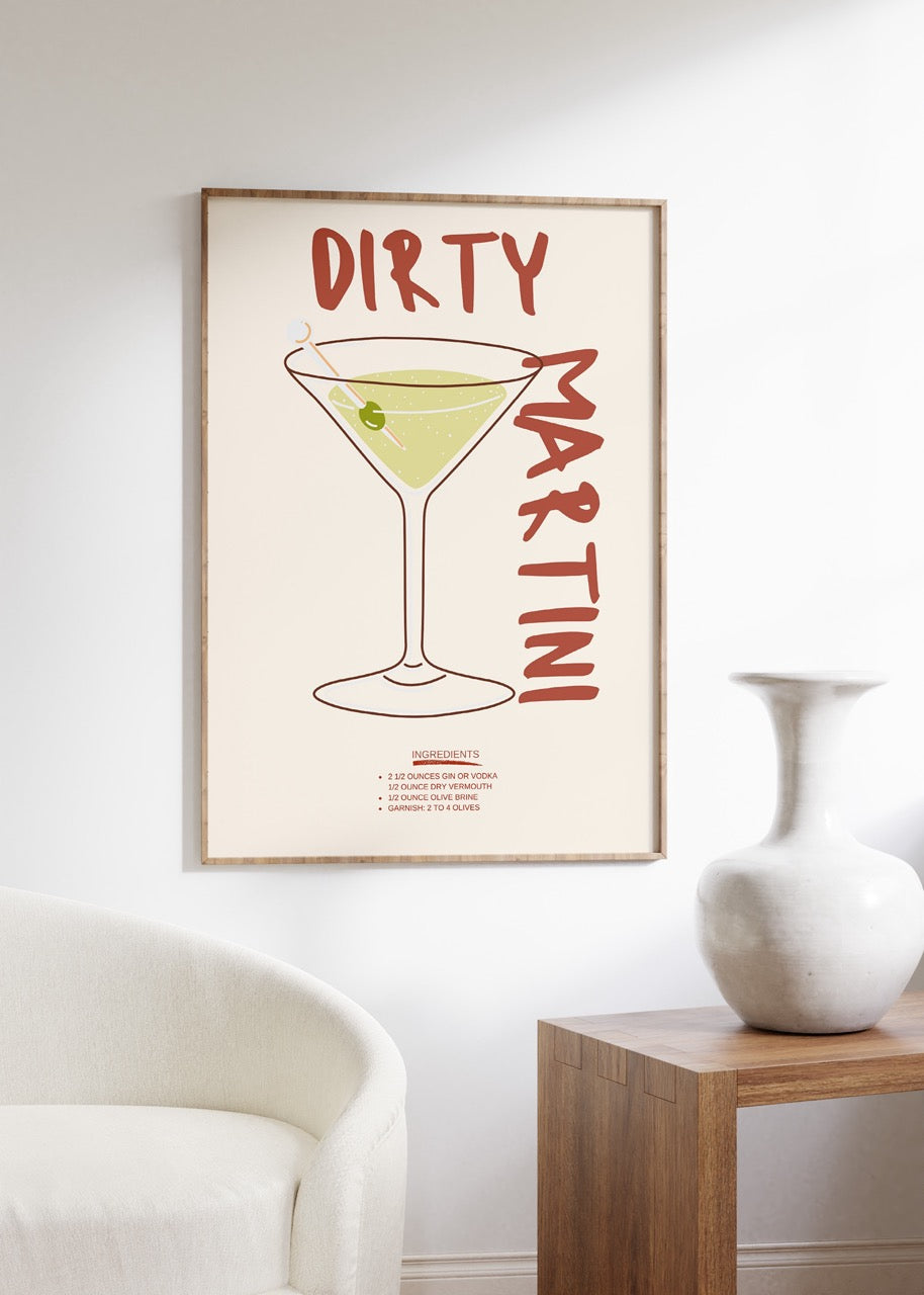 Cocktail Espresso Martini Unframed Poster