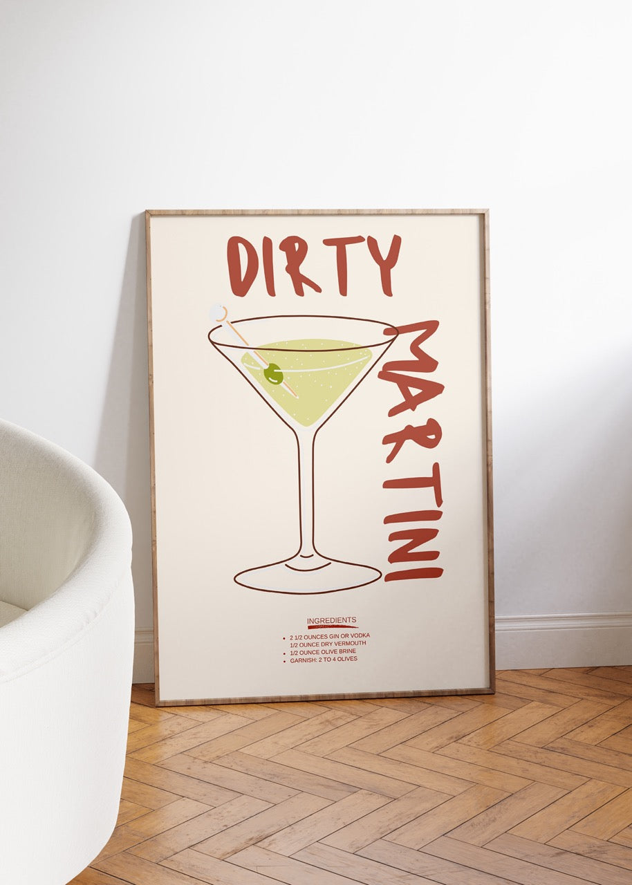 Cocktail Espresso Martini Unframed Poster