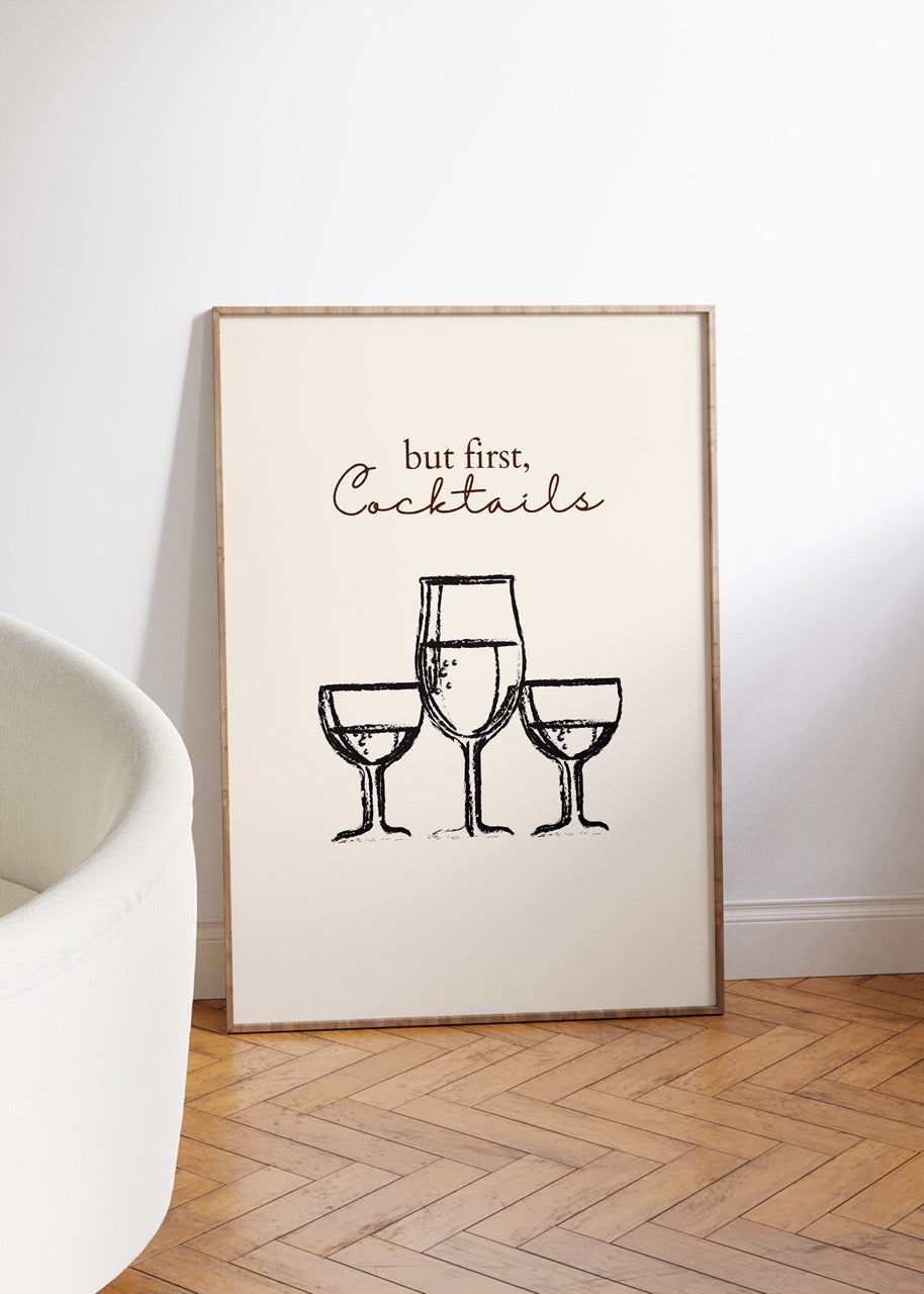 Cocktail Espresso Martini Unframed Poster