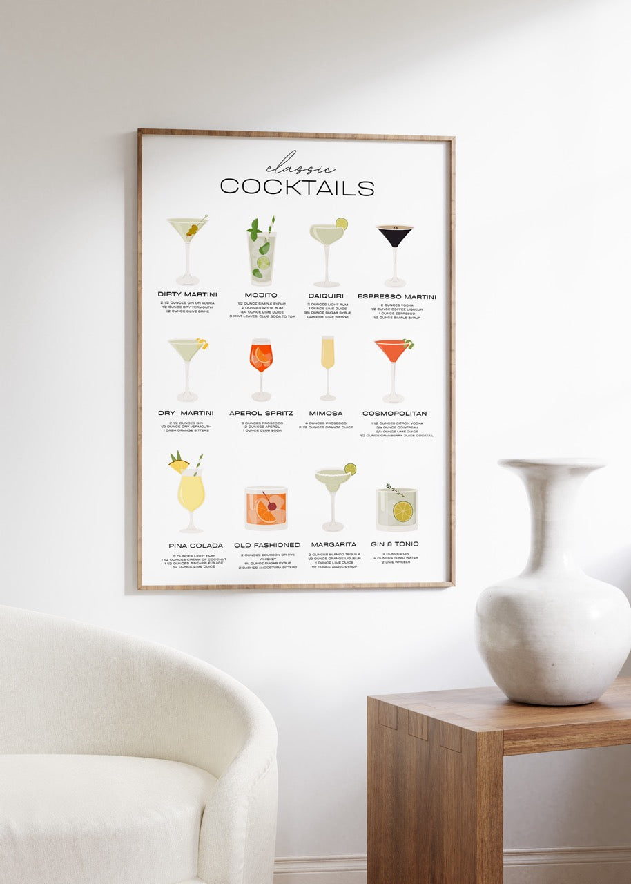 Cocktail Espresso Martini Unframed Poster